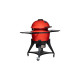 Kamado Joe Kettle Joe, Holzkohlegrill(rot/schwarz, Ø 57cm)