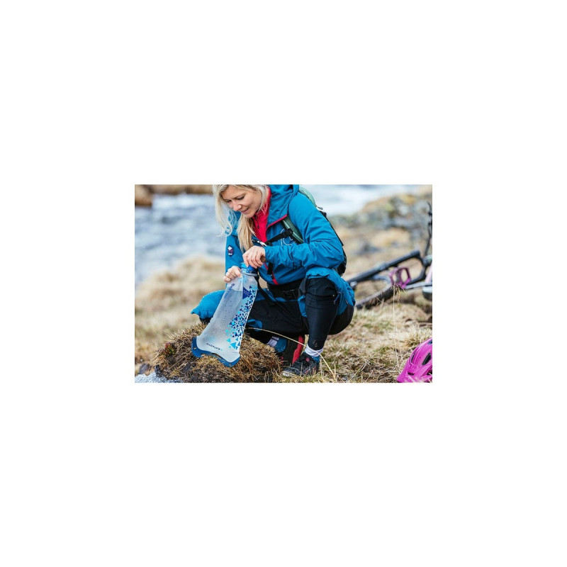 Katadyn Trinkbeutel BeFree Filtersystem 3,0L Gravity, Wasserbehälter(transparent/blau)