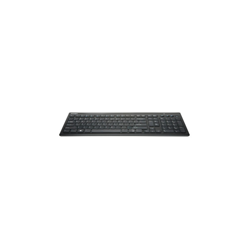 Kensington Advance Fit flache kabellose Tastatur(schwarz, US-Layout)