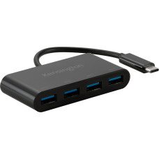 Kensington CH1200 USB-C 4 Port Hub, USB-Hub(schwarz)