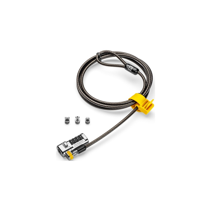 Kensington ClickSafe 3-in-1 KombiSchloss(schwarz)