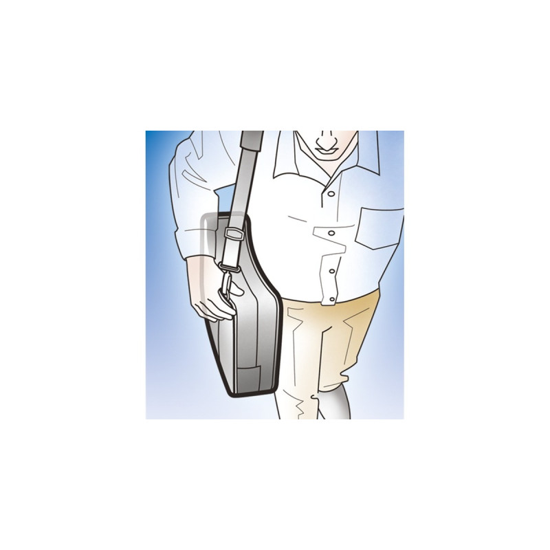 Kensington Contour Trolley(schwarz, bis 43,2 cm (17,0