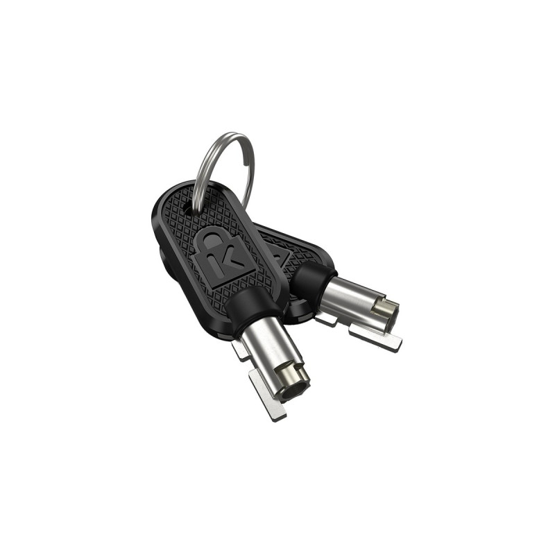 Kensington N17 tragbares Schloss für Wedge-Shaped Slots(schwarz/silber, Like Keyed, 25 Stück)