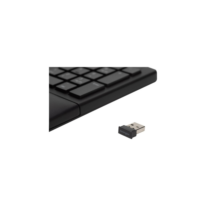 Kensington Pro Fit Ergo-Tastatur(schwarz, DE-Layout)