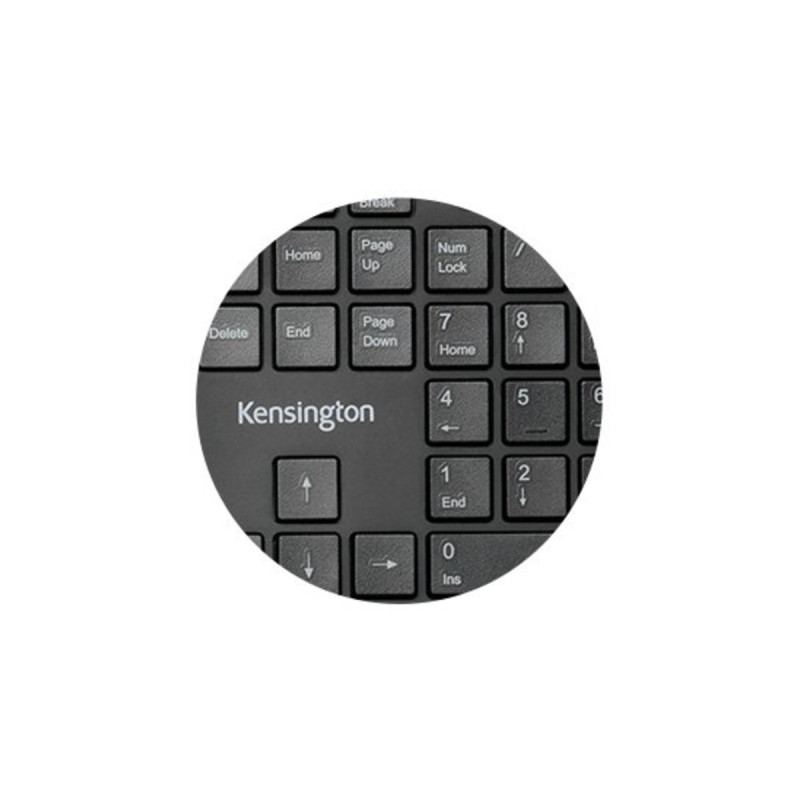 Kensington Pro Fit Ergo-Tastatur(schwarz, DE-Layout)