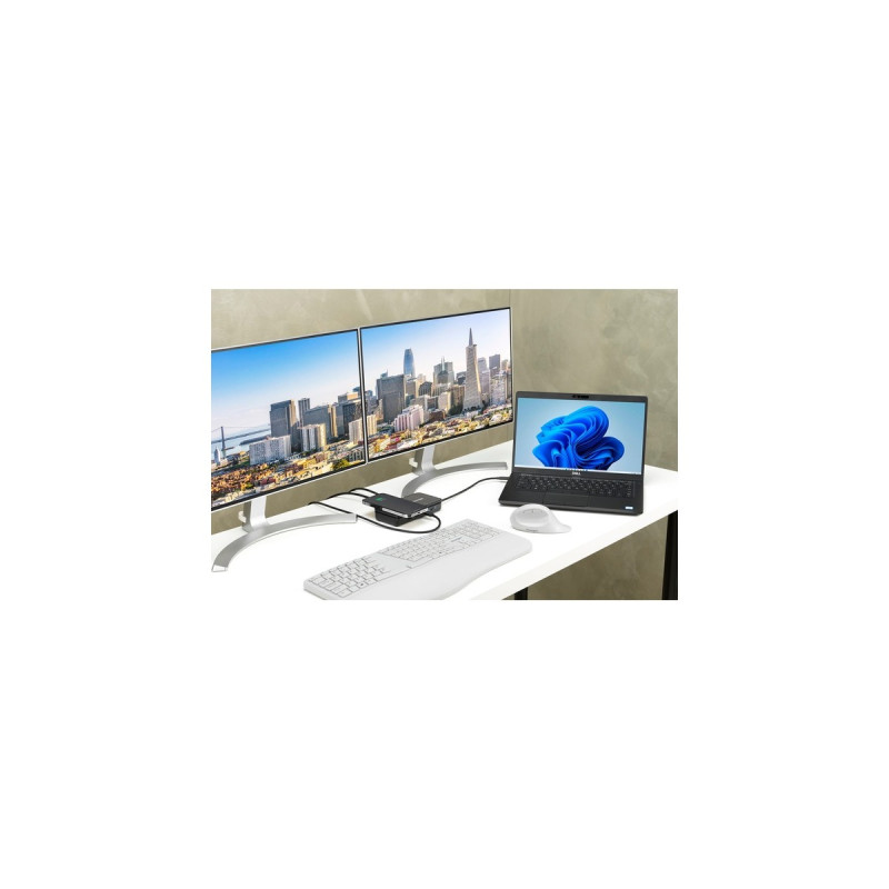 Kensington SD1700P, Dockingstation(grau, USB-C, HDMI, USB-A 3.2)