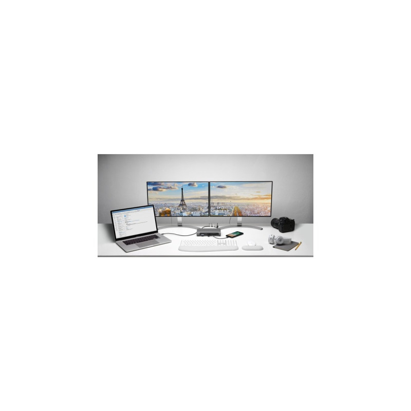 Kensington SD5600T, Dockingstation(grau, USB-C/Thunderbolt 3, HDMI)