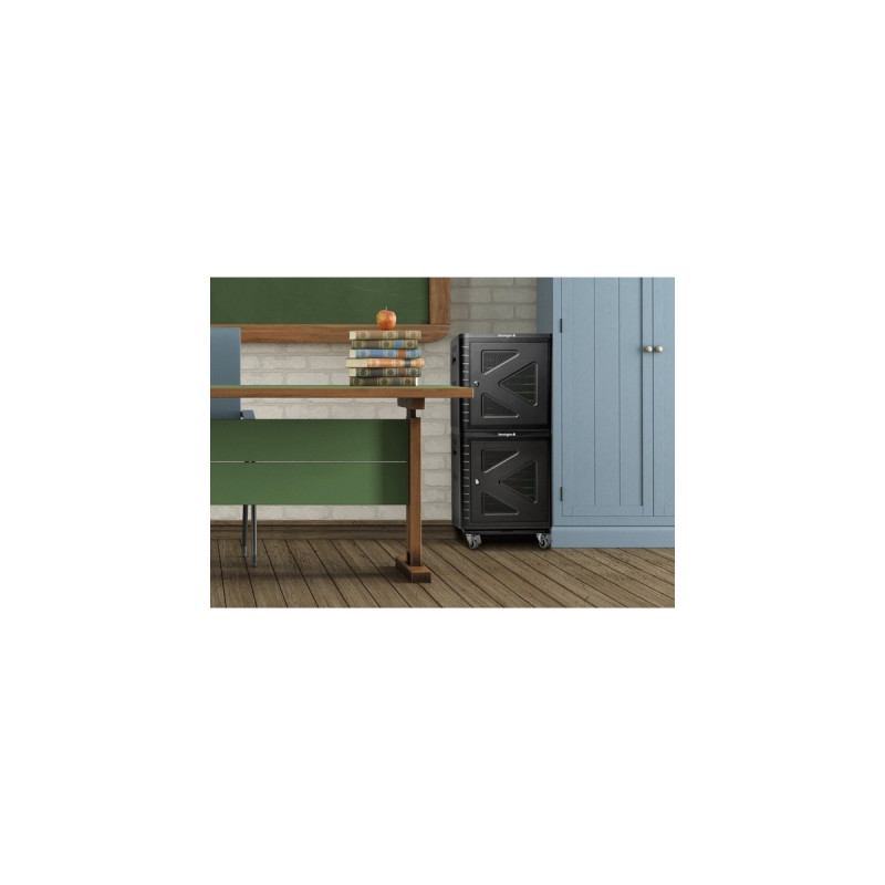 Kensington Sicherer Kabinett-Trolley, Rollbrett(schwarz)