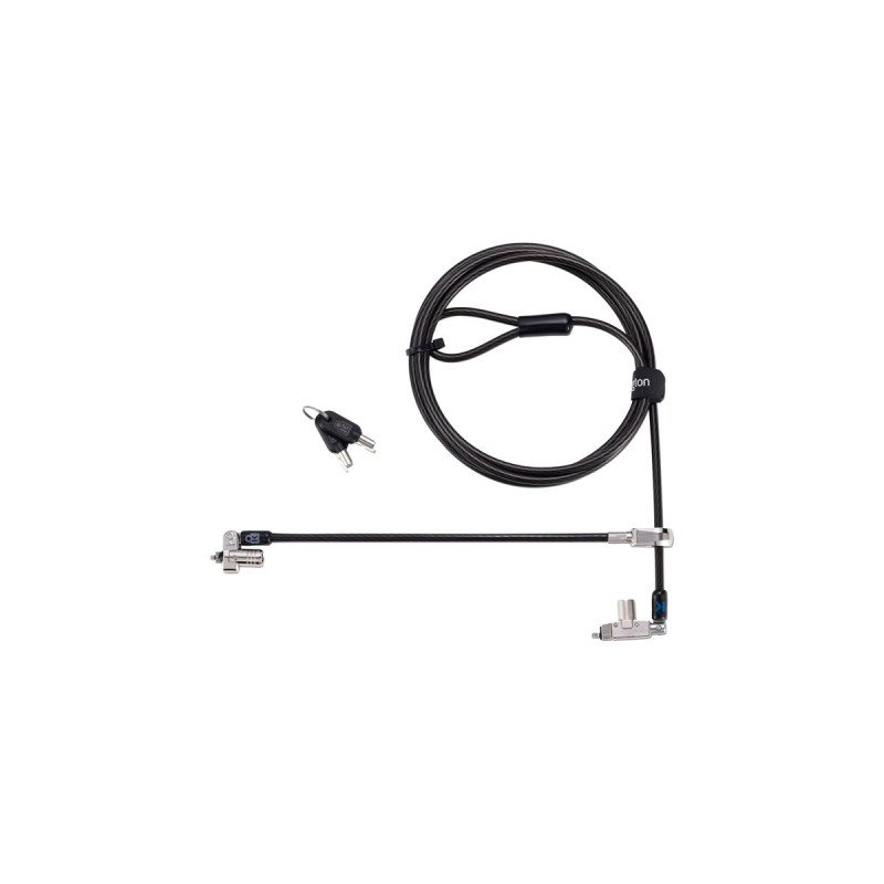 Kensington Slim N17 2.0 Laptopschloss(silber, Wedge-Shaped)