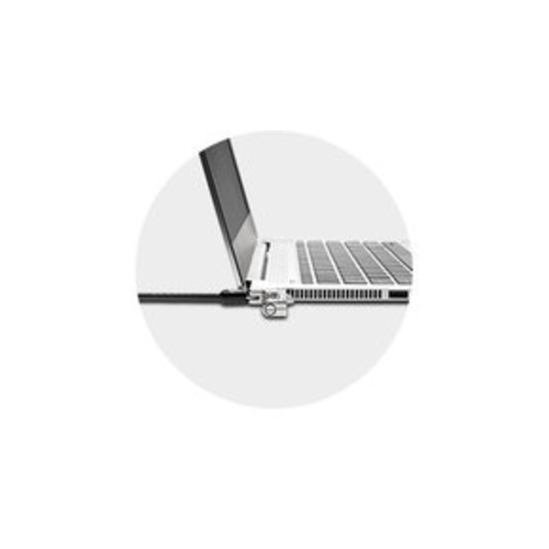 Kensington Slim NanoSaver KombiSchloss(schwarz/silber, Nano)