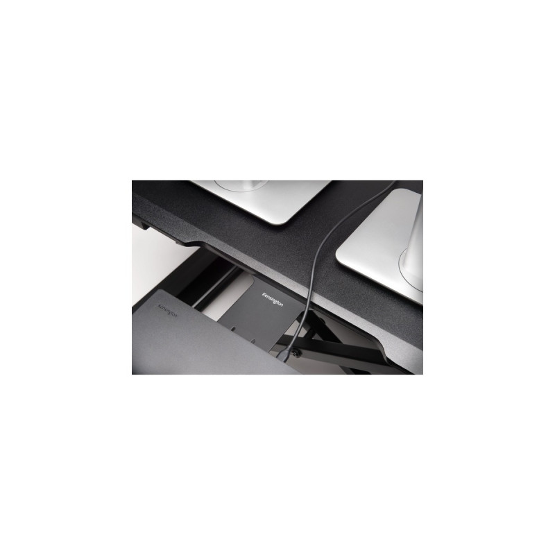 Kensington SmartFit Sitz-/Stehtisch, Ablage(schwarz)