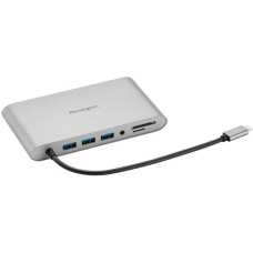 Kensington UH1440P, Dockingstation(silber, USB-C, USB-A, HDMI, DP, VGA)