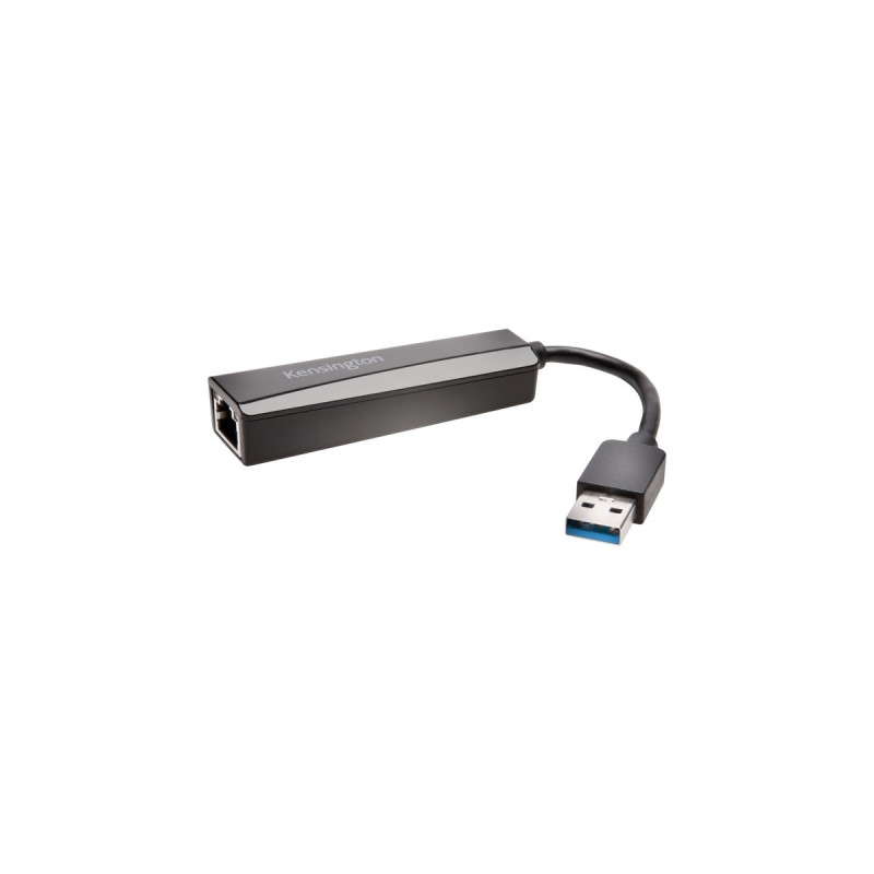 Kensington USB 3.0-Ethernet-Adapter, LAN-Adapter(schwarz)