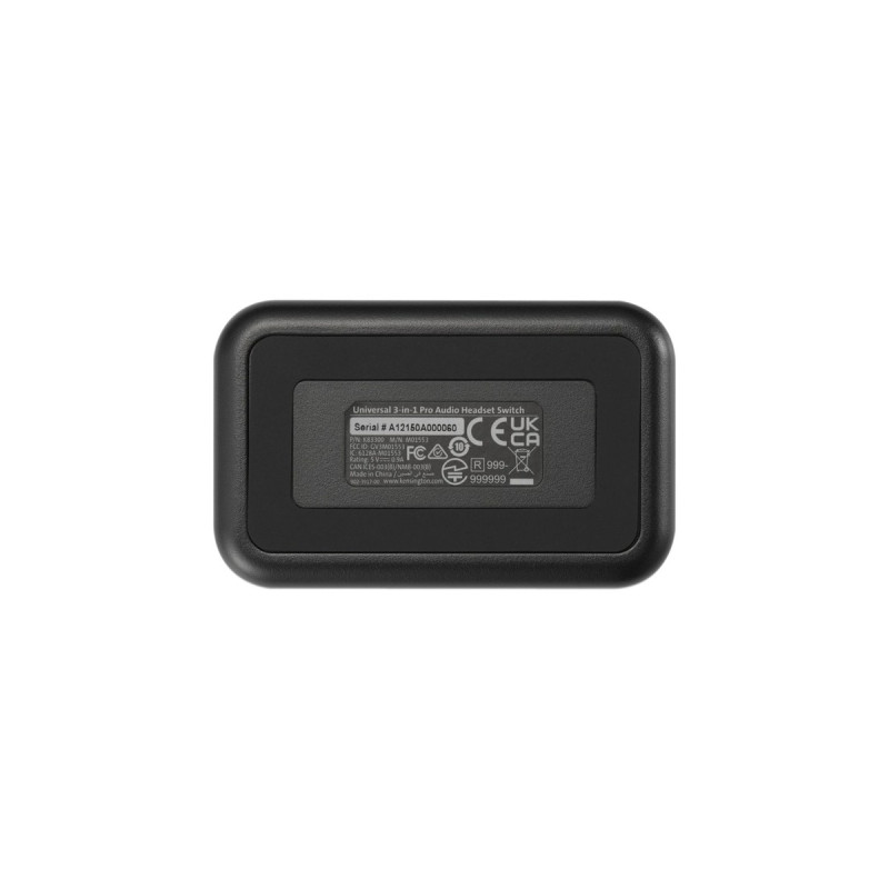Kensington Universal 3-in-1 Pro Audio Headset Switch(Bluetooth, USB, 3,5mm Anschluß)
