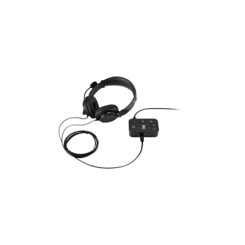 Kensington Universal 3-in-1 Pro Audio Headset Switch(Bluetooth, USB, 3,5mm Anschluß)