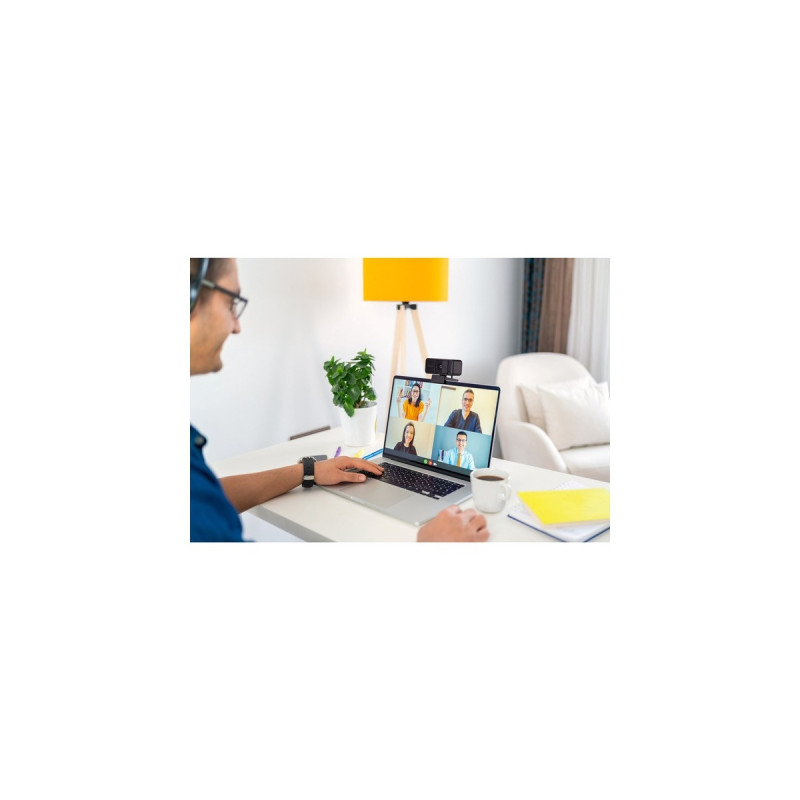 Kensington W1050 1080p Weitwinkel-Webcam(schwarz, Fixfokus)