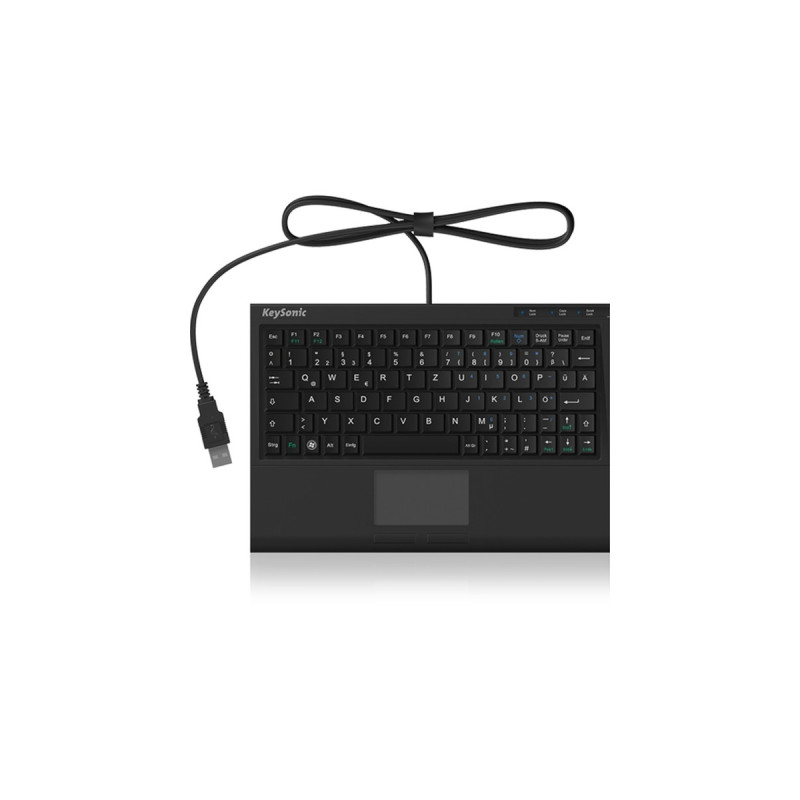 KeySonic ACK-3410, Tastatur(schwarz, DE-Layout)