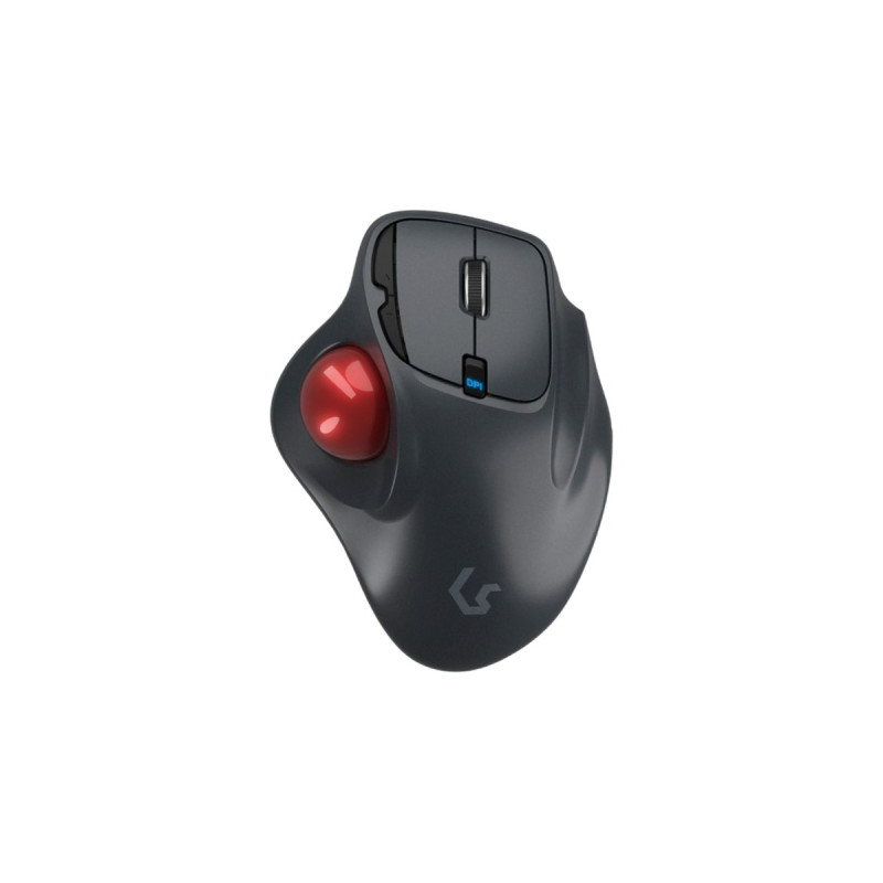 KeySonic KSM-6101RF-EGT, Trackball(grau/rot)