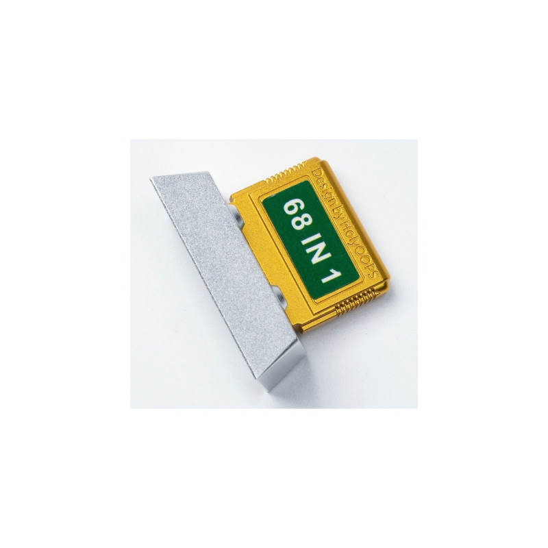 Keychron Computer Aluminum Alloy Artisan Keycap, Tastenkappe(silber/gold)