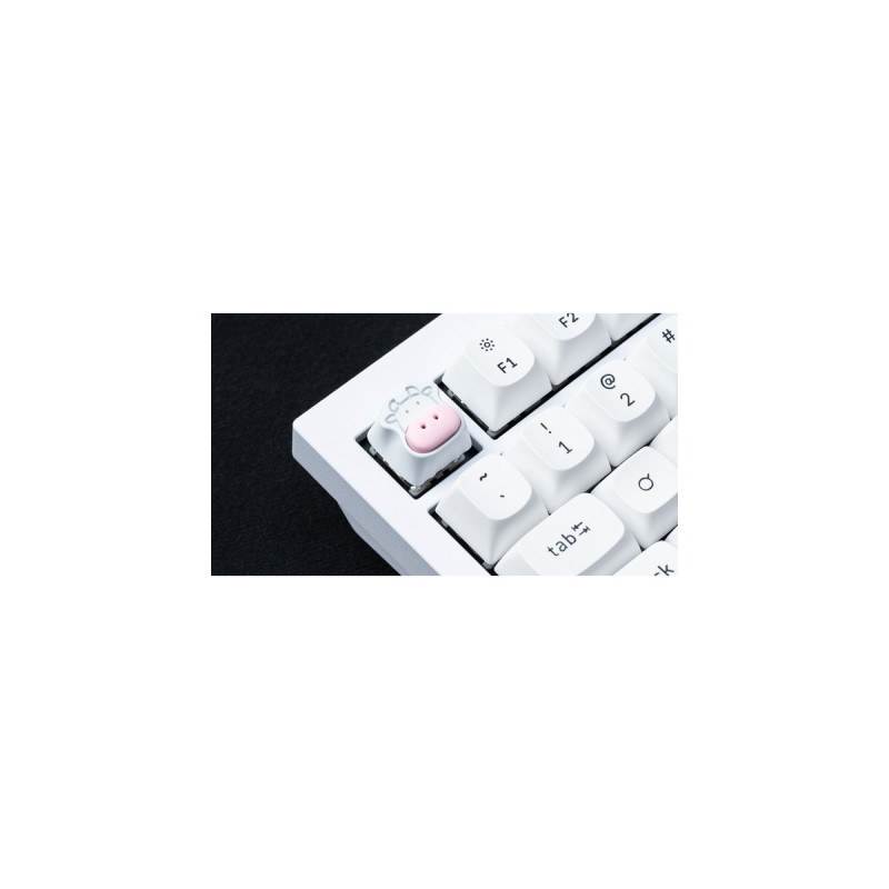 Keychron Cute Cows Aluminum Alloy Artisan Keycap, Tastenkappe(weiß)