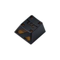 Keychron ESC Aluminum Alloy Artisan Keycap, Tastenkappe(schwarz/orange)