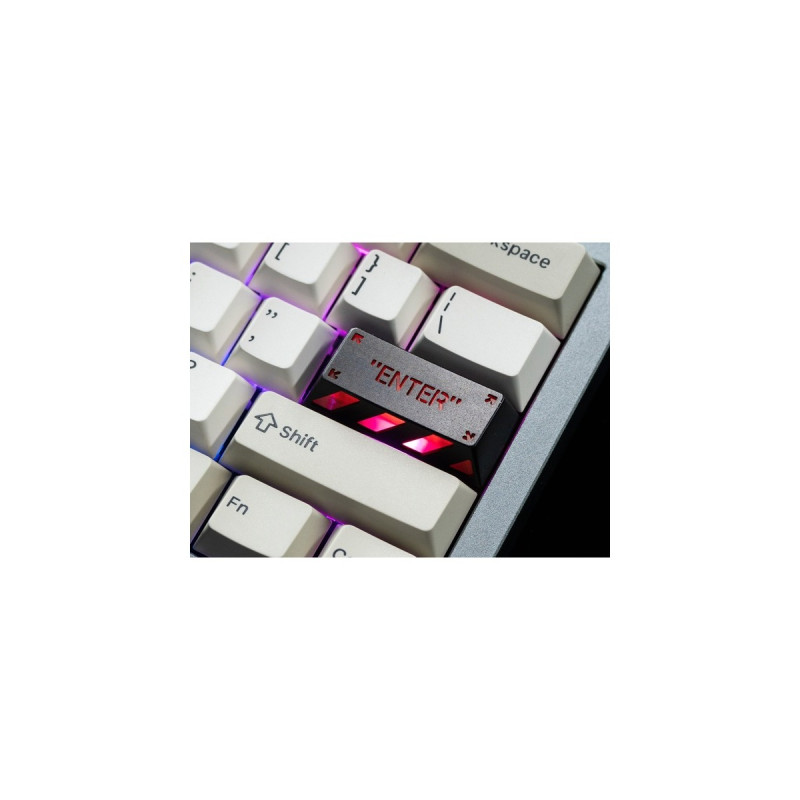 Keychron Enter Aluminum Alloy Artisan Keycap, Tastenkappe(schwarz/orange)