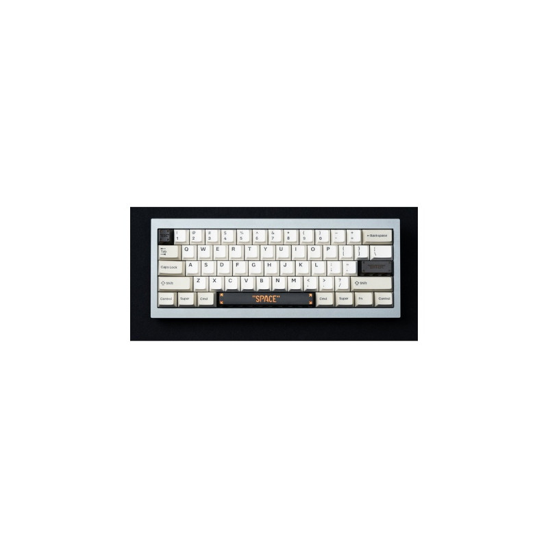 Keychron Enter Aluminum Alloy Artisan Keycap, Tastenkappe(schwarz/orange)