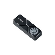 Keychron Graphics Card RTX3080 Aluminum Alloy Artisan Keycap, Tastenkappe(schwarz/silber)