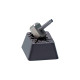 Keychron Hammer Aluminum Alloy Artisan Keycap, Tastenkappe(schwarz/silber)