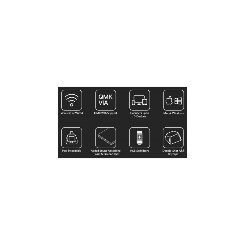 Keychron K8 Pro, Gaming-Tastatur(schwarz/blau, DE-Layout, Gateron G Pro Blue, Hot-Swap, Aluminiumrahmen, RGB)