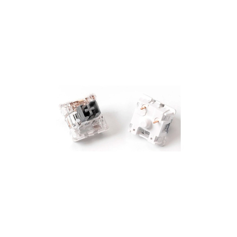 Keychron K Pro Silver Switch-Set, Tastenschalter(silber/transparent, 110 Stück)