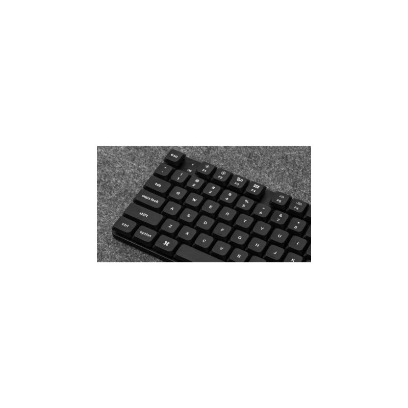 Keychron Low Profile Double Shot PBT Keycap-Set, Tastenkappe(weiß, 118 Stück, ANSI Layout)