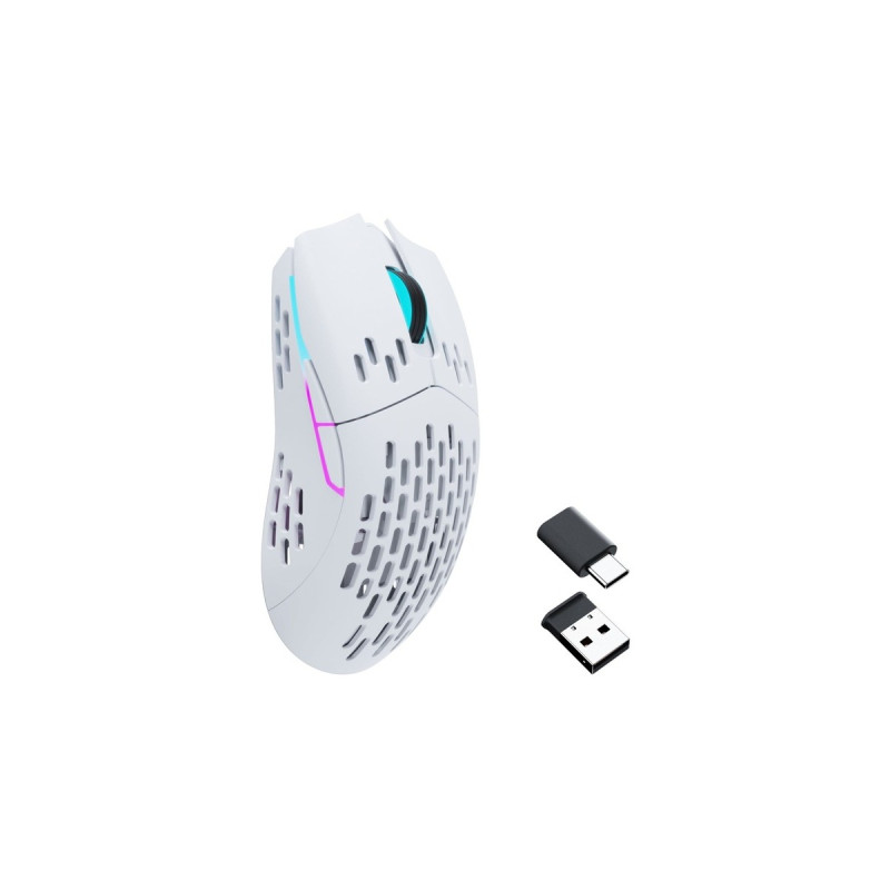 Keychron M1 Wireless, Gaming-Maus(weiß)