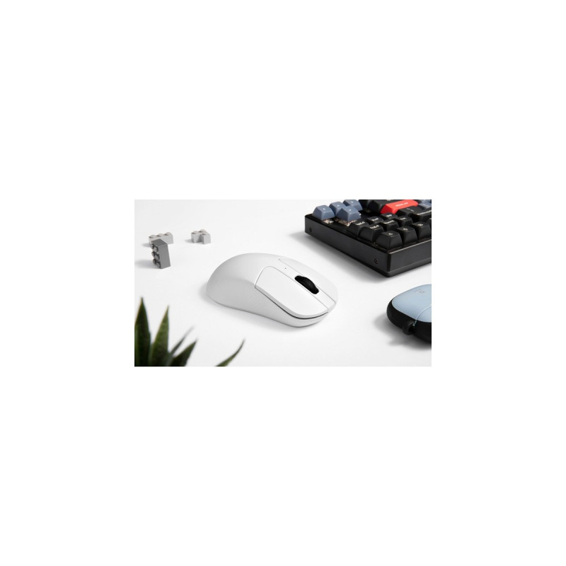 Keychron M3 Mini Wireless 4K-Version, Gaming-Maus(weiß)