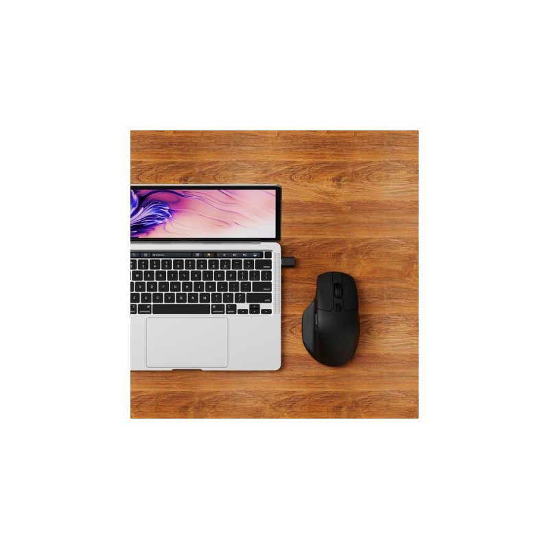 Keychron M6 Wireless, Gaming-Maus(schwarz)