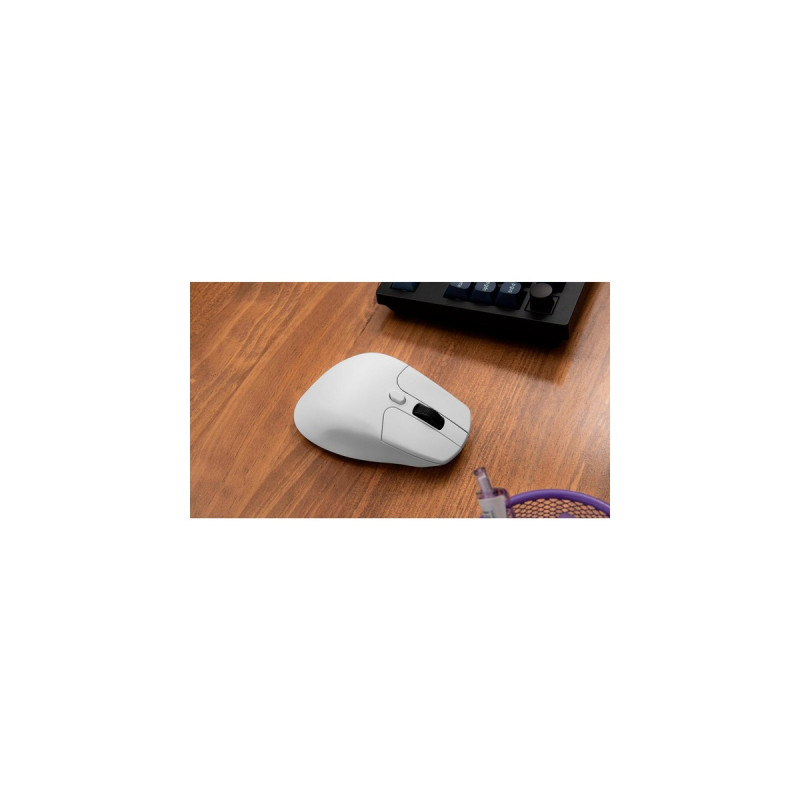 Keychron M6 Wireless, Gaming-Maus(weiß)