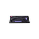 Keychron OEM Dye-Sub PBT Full Keycap-Set - Developer, Tastenkappe(schwarz/lila, 137 Stück, DE-Layout (ISO))