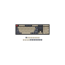 Keychron OEM Dye-Sub PBT Keycap-Set - Carbon, Tastenkappe(carbon/dunkelgrau, DE-Layout (ISO))