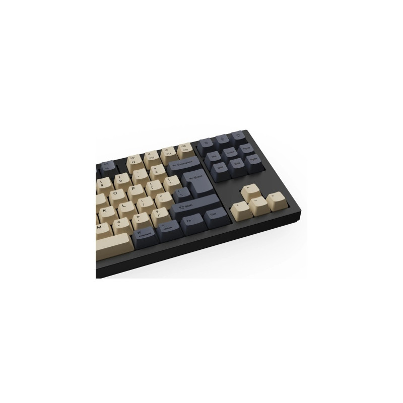 Keychron OEM Dye-Sub PBT Keycap-Set - Carbon, Tastenkappe(carbon/dunkelgrau, DE-Layout (ISO))