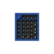 Keychron Q0+ Barebone, Ziffernblock(blau, Hot Swap, Aluminiumrahmen, RGB, Knob)