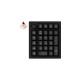Keychron Q0+, Ziffernblock(schwarz, Gateron G Pro Brown, Hot Swap, Aluminiumrahmen, RGB, Knob)