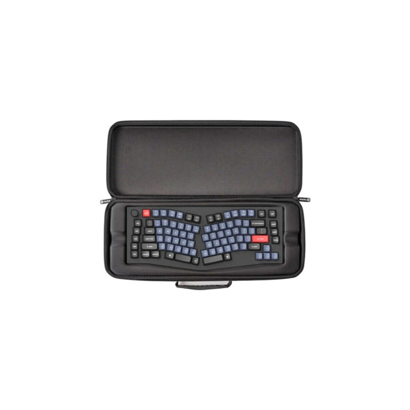 Keychron Q10/Q5/V5 Keyboard Carrying Case, Tasche(schwarz, für Keychron Q10/Q5/V5 mit Aluminiumrahmen)