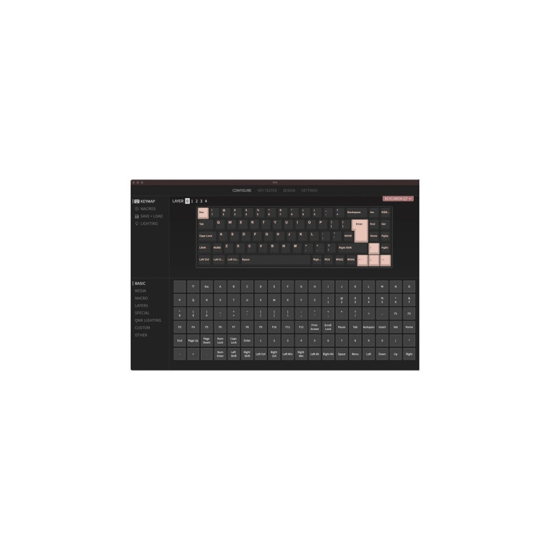 Keychron Q7, Gaming-Tastatur(schwarz/blaugrau, DE-Layout, Gateron G Pro Brown, Hot-Swap, Aluminiumrahmen, RGB)