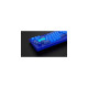 Keychron Q8 Barebone ISO Knob, Gaming-Tastatur(blau, Alice Layout, Hot-Swap, Aluminiumrahmen, RGB)