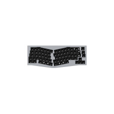Keychron Q8 Barebone ISO, Gaming-Tastatur(grau, Alice Layout, Hot-Swap, Aluminiumrahmen, RGB)