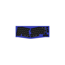 Keychron Q8 Barebone ISO, Gaming-Tastatur(blau, Alice Layout, Hot-Swap, Aluminiumrahmen, RGB)
