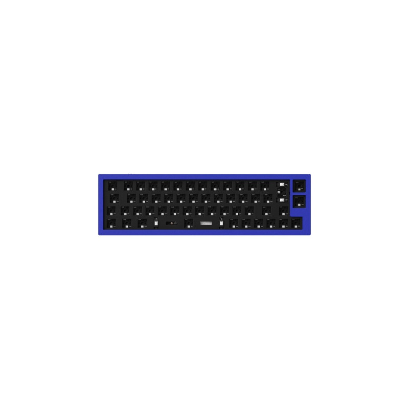 Keychron Q9 Barebone ISO, Gaming-Tastatur(blau, Hot-Swap, Aluminiumrahmen, RGB)
