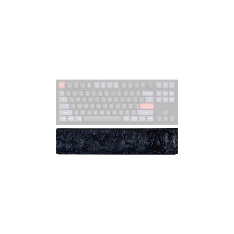 Keychron Resin Palm Rest für Q3/V3, Handgelenkauflage(schwarz)