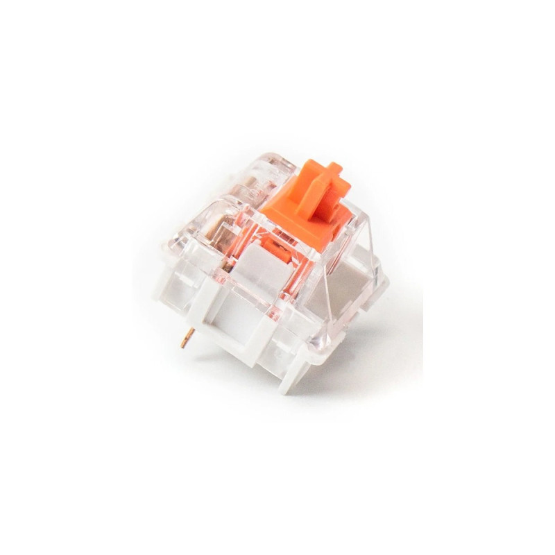 Keychron Silent K Pro Red Switch-Set, Tastenschalter(rot/transparent, 110 Stück)