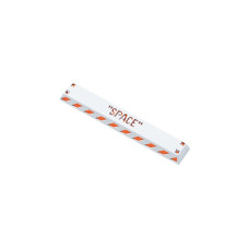 Keychron Spacebar Aluminum Alloy Artisan Keycap, Tastenkappe(weiß/orange)